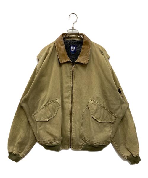 OLD GAP (オールドギャップ) A2 デッキジャケット カーキ サイズ:XL