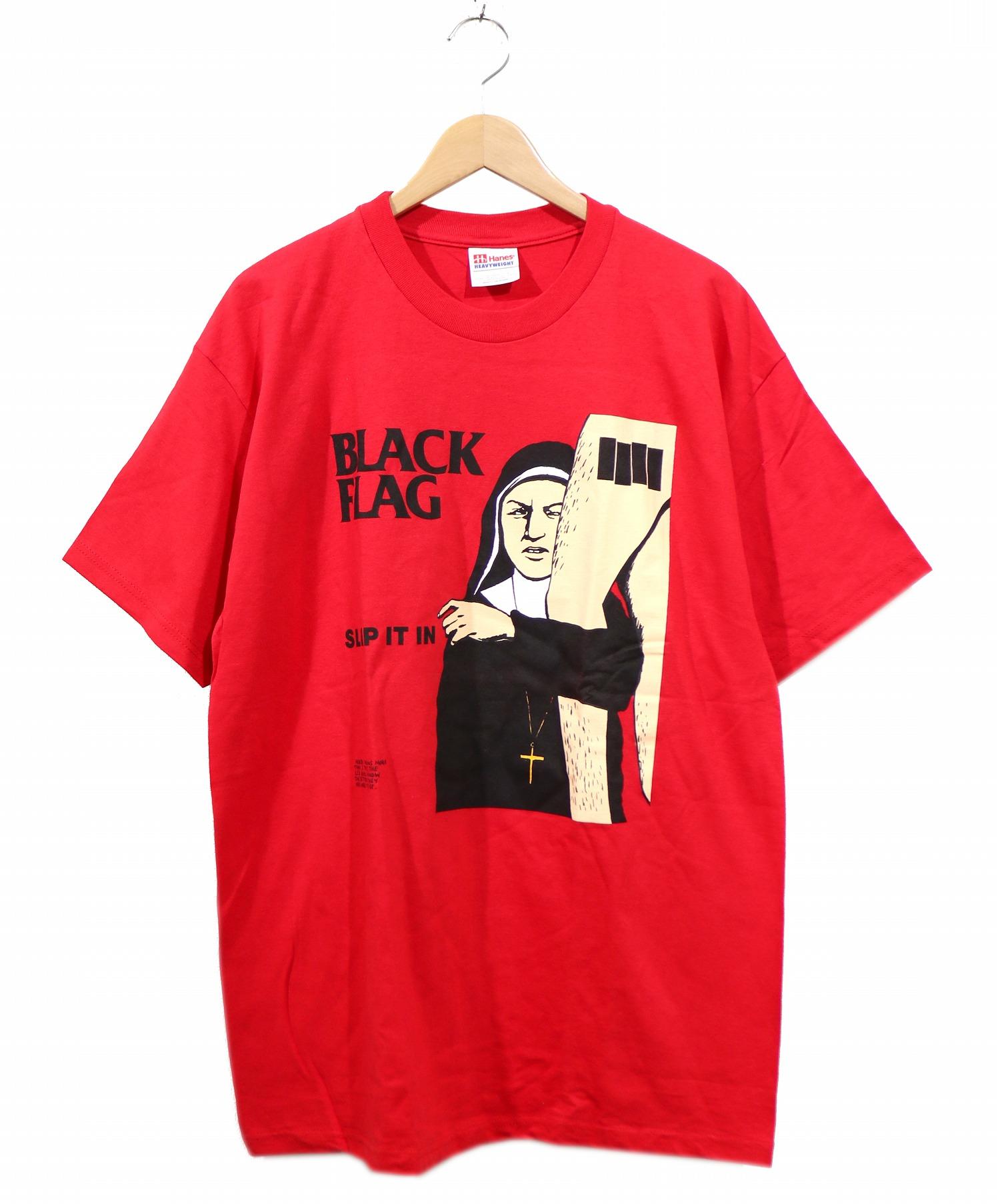 BLACK FLAG (ブラックフラッグ) 90sヴィンテージバンドTシャツ サイズ:L Hanesボディ SLIP IT IN