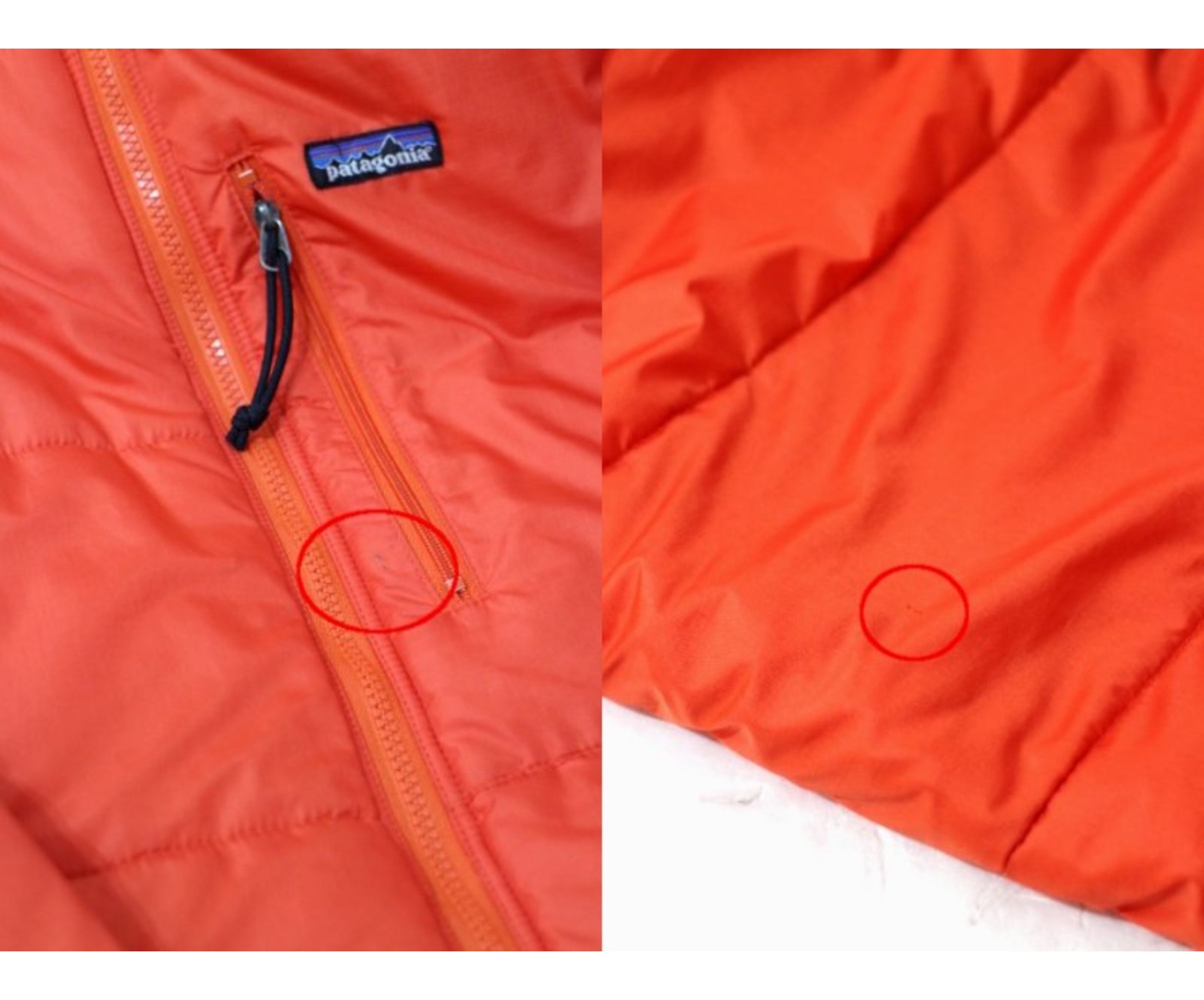 Patagonia (パタゴニア) 中綿ジャケット/ダスパーカ オレンジ サイズ:L 01年製・DAS PARKA・ポップオレンジ