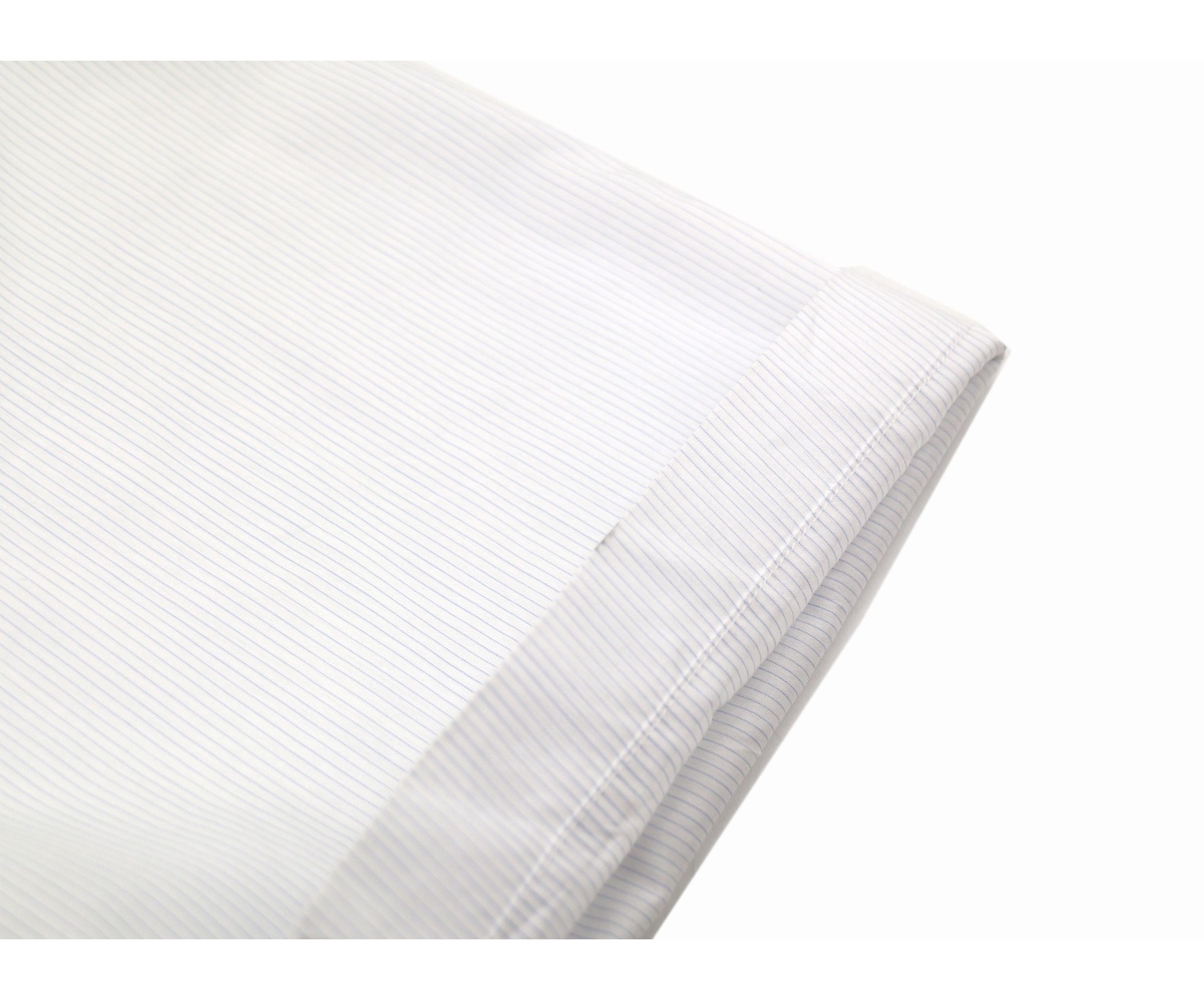 AURALEE (オーラリー) フィンクスシルクストライプキューバシャツ ホワイト サイズ:4 19SS・FINX SILK STRIPE CUBA  SHIRTS