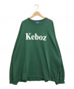 【中古・古着通販】KEBOZ (ケボズ) オーバーサイズTシャツ グリーン サイズ:L 未使用品｜ブランド・古着通販 トレファク公式【TREFAC FASHION】