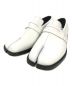 Maison Margiela（メゾンマルジェラ）の古着「足袋コインローファー」｜ホワイト