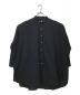 mizuiro-ind（ミズイロインド）の古着「リネンブレンドオーバーサイズシャツ」｜ブラック