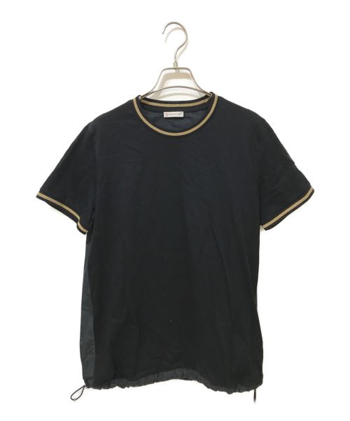 MONCLER（モンクレール）MONCLER (モンクレール) 半袖Tシャツ ブラック サイズ:Sの古着・服飾アイテム