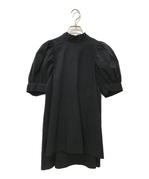 CELFORD（セルフォード）CELFORD (セルフォード) バックリボンボリュームトップス ブラック サイズ:Sの古着・服飾アイテム