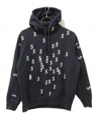 SUPREMEシュプリーム）の古着「Embroidered S Logo Hooded Sweatshirt」｜ブラック
