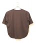 ENFOLD (エンフォルド) Tシャツ ブラウン サイズ:M：3980円
