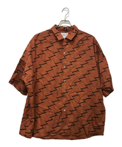 SHAREEF（シャリーフ）SHAREEF (シャリーフ) 半袖シャツ ブラウン サイズ:2の古着・服飾アイテム