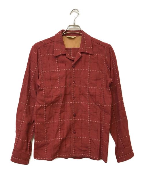 RADIALL（ラディアル）RADIALL (ラディアル) オープンカラーシャツ レッド サイズ:Sの古着・服飾アイテム
