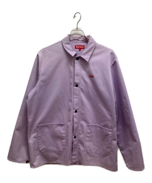 SUPREME（シュプリーム）Supreme (シュプリーム) Shop jacket パープル サイズ:Lの古着・服飾アイテム