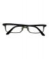 RAY-BAN (レイバン) 眼鏡 ブラック：3980円