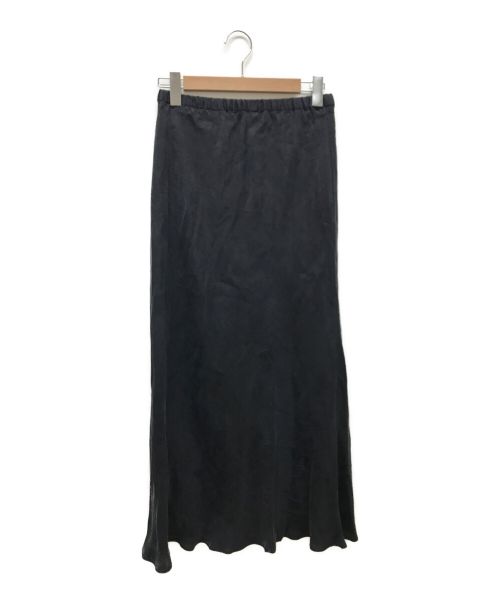 AP STUDIO（エーピーストゥディオ）AP STUDIO (エーピーストゥディオ) Newフィブリルキュプラスカート ブラック サイズ:FREEの古着・服飾アイテム