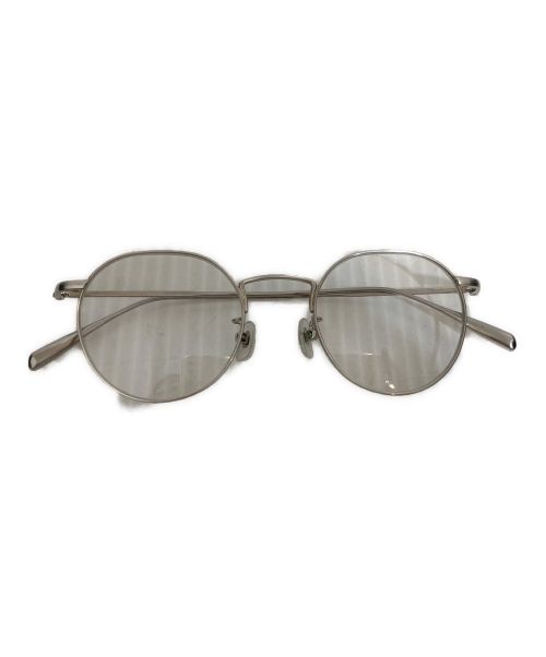UNITED ARROWS（ユナイテッドアローズ）UNITED ARROWS (ユナイテッドアローズ) kaneko optical (金子眼鏡) ラウンド眼鏡 シルバーの古着・服飾アイテム