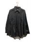 LIMI feu（リミフゥ）の古着「カッティングデザインデニムシャツ」｜ブラック