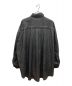 LIMI feu (リミフゥ) カッティングデザインデニムシャツ ブラック サイズ:2：12800円