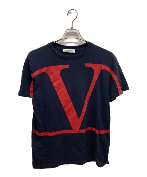 VALENTINO（ヴァレンティノ）VALENTINO (ヴァレンティノ) VLOGOTEE ネイビー サイズ:XSの古着・服飾アイテム