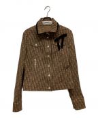 Christian Diorクリスチャン ディオール）の古着「トロッタージャケット」｜ブラウン