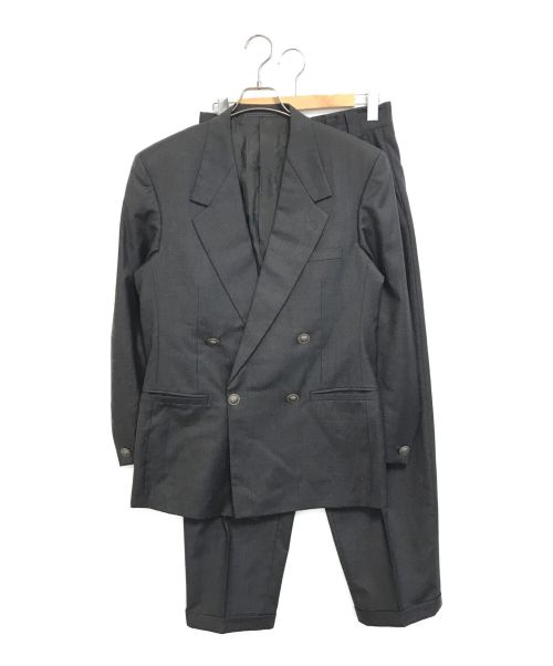 GIANNI VERSACE（ジャンニヴェルサーチ）GIANNI VERSACE (ジャンニヴェルサーチ) [OLD]セットアップスーツ ブラック サイズ:FREEの古着・服飾アイテム