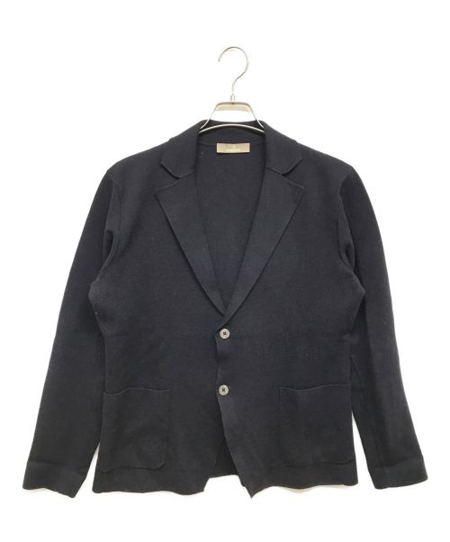 Cruciani（クルチアーニ）Cruciani (クルチアーニ) コットンニットジャケット ブラック サイズ:50の古着・服飾アイテム