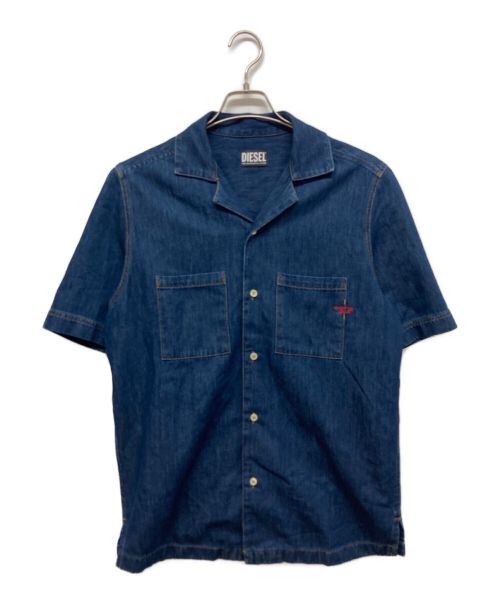 DIESEL（ディーゼル）DIESEL (ディーゼル) デニムボーリングシャツ インディゴ サイズ:XSの古着・服飾アイテム