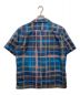 DIESEL (ディーゼル) オーバーチェックシャツ ブルー サイズ:46：7800円