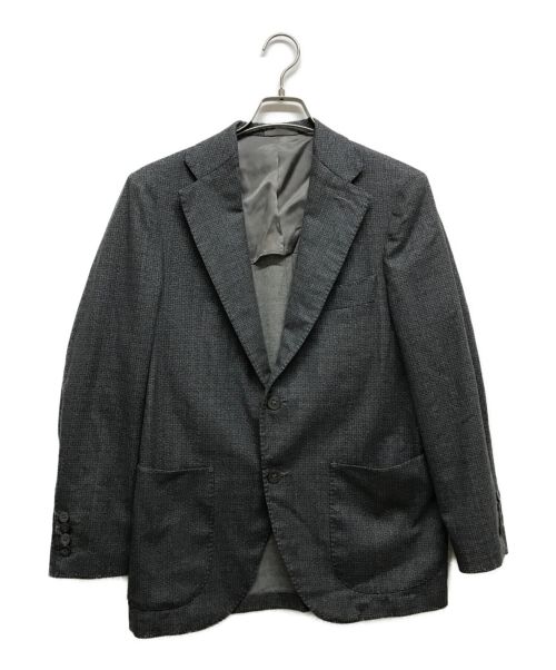 comfy（コンフィー）comfy (コンフィー) テーラードジャケット グレー サイズ:46の古着・服飾アイテム