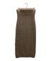 FENDI (フェンディ) ロングタイトペンシルスカート ブラウン サイズ:40：24800円