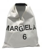 MM6 Maison Margielaエムエムシックス メゾンマルジェラ）の古着「トートバッグ」｜ホワイト