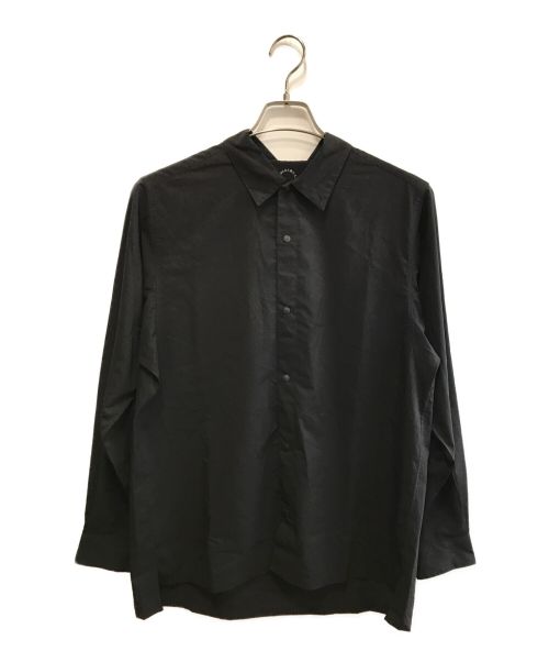 山と道（ヤマトミチ）山と道 (ヤマトミチ) スナップボタンシャツ ブラック サイズ:Mの古着・服飾アイテム