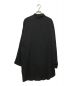 YOHJI YAMAMOTO (ヨウジヤマモト) サイドスリットワイドシャツ ブラック サイズ:2：14000円