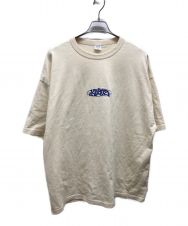 KEBOZ (ケボズ) ロゴ刺繍Tシャツ アイボリー サイズ:L