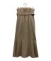 FRAY ID (フレイ アイディー) ベルト付きマーメイドスカート ブラウン サイズ:1：7800円