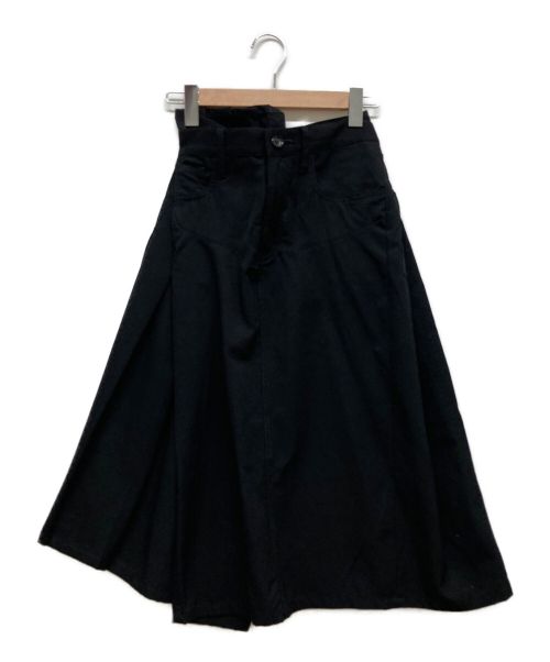JUNYA WATANABE COMME des GARCONS（(ジュンヤワタナベ コムデギャルソン）JUNYA WATANABE COMME des GARCONS ((ジュンヤワタナベ コムデギャルソン) 再構築スカート ブラック サイズ:sの古着・服飾アイテム