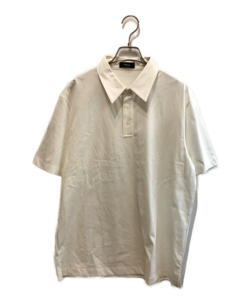theory（セオリー）theory (セオリー) ポロシャツ ホワイト サイズ:Mの古着・服飾アイテム