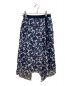 AKIRA NAKA (アキラナカ) フラワープリントスカート パープル サイズ:36：4800円