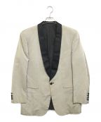 Yves Saint Laurentイヴサンローラン）の古着「スモーキングジャケット」｜グレー