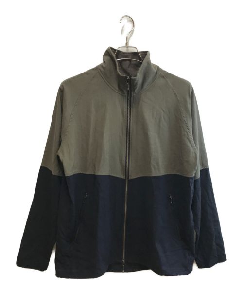YANTOR（ヤントル）YANTOR (ヤントル) toro wool track jacket ブラック×カーキ サイズ:Mの古着・服飾アイテム