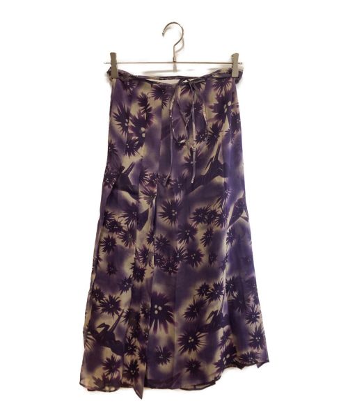 KENZO（ケンゾー）KENZO (ケンゾー) スカート パープル サイズ:Lの古着・服飾アイテム