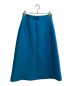 ANAYI (アナイ) シルキーダブルクロスAラインスカート ブルー サイズ:38：7800円