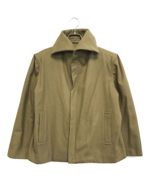 Y's（ワイズ）Y's (ワイズ) セーラーカラーウールジャケット オリーブ サイズ:表記なしの古着・服飾アイテム