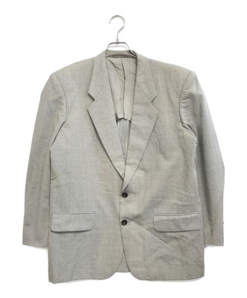 COMME des GARCONS HOMME（コムデギャルソン オム）COMME des GARCONS HOMME (コムデギャルソン オム) グレンチェック2Bジャケット グレー サイズ:Sの古着・服飾アイテム