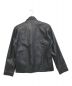 Barassi (バラシ) ラムレザーライダースジャケット ブラック サイズ:46：15800円