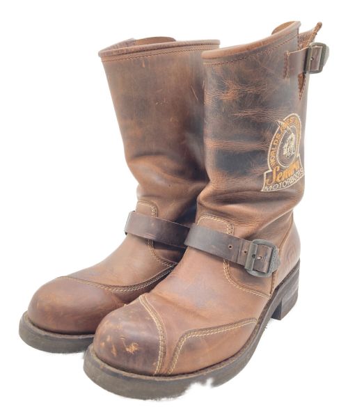 Sendra Boots（センドラブーツ）Sendra Boots (センドラブーツ) エンジニアブーツ ブラウン サイズ:42の古着・服飾アイテム