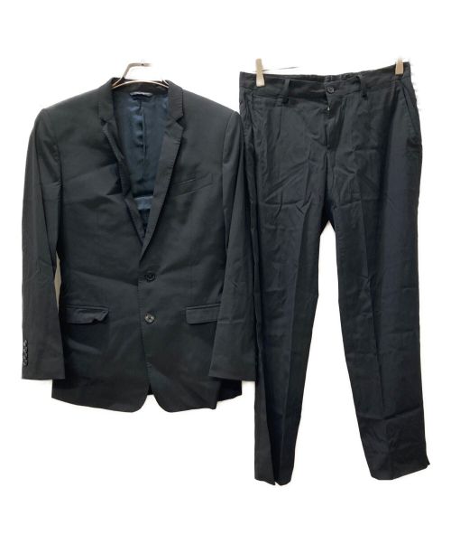 DOLCE & GABBANA（ドルチェ＆ガッバーナ）DOLCE & GABBANA (ドルチェ＆ガッバーナ) セットアップスーツ ブラック サイズ:44の古着・服飾アイテム