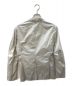 JIL SANDER (ジルサンダー) シェルテーラードジャケット グレー サイズ:46：8000円