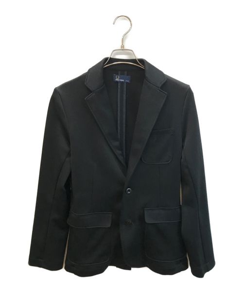 FRED PERRY（フレッドペリー）FRED PERRY (フレッドペリー) Jersey Tailored JKT ブラック サイズ:XSの古着・服飾アイテム