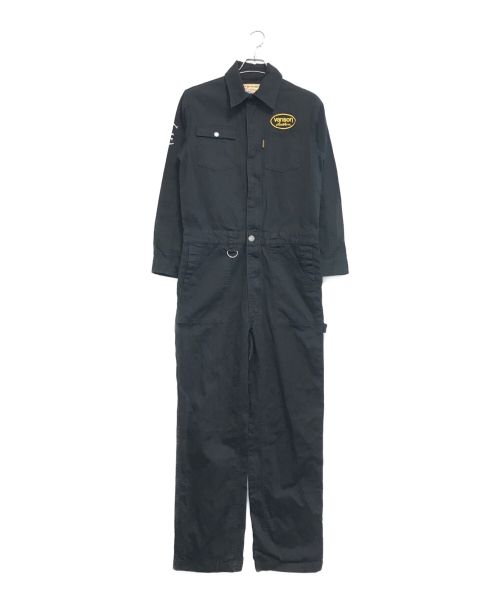 VANSON（バンソン）VANSON (バンソン) ジャンプスーツ ブラック サイズ:Sの古着・服飾アイテム