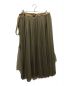 MARECHAL TERRE (マルシャルテル) リバーシブルチュールプリーツスカート ブラウン サイズ:2：6000円