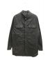 RICK OWENS（リックオウエンス）の古着「TE素材シャツジャケット」｜ブラック