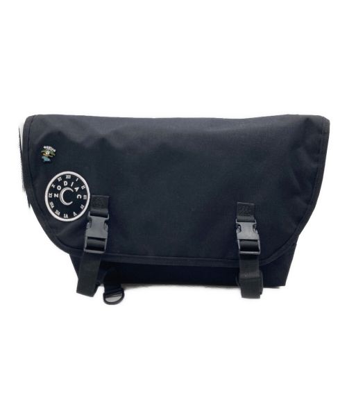 ZODIAC（ゾディアック）ZODIAC (ゾディアック) BAGGAGE Sling Messenger bag ブラックの古着・服飾アイテム
